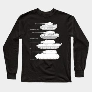 German heavy tanks Long Sleeve T-Shirt